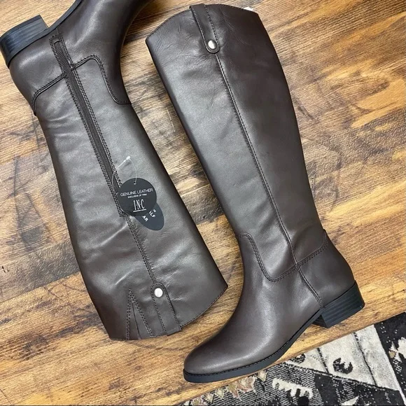 NIB/NWT Fawne Riding Leather Boots - Picture 2 of 9